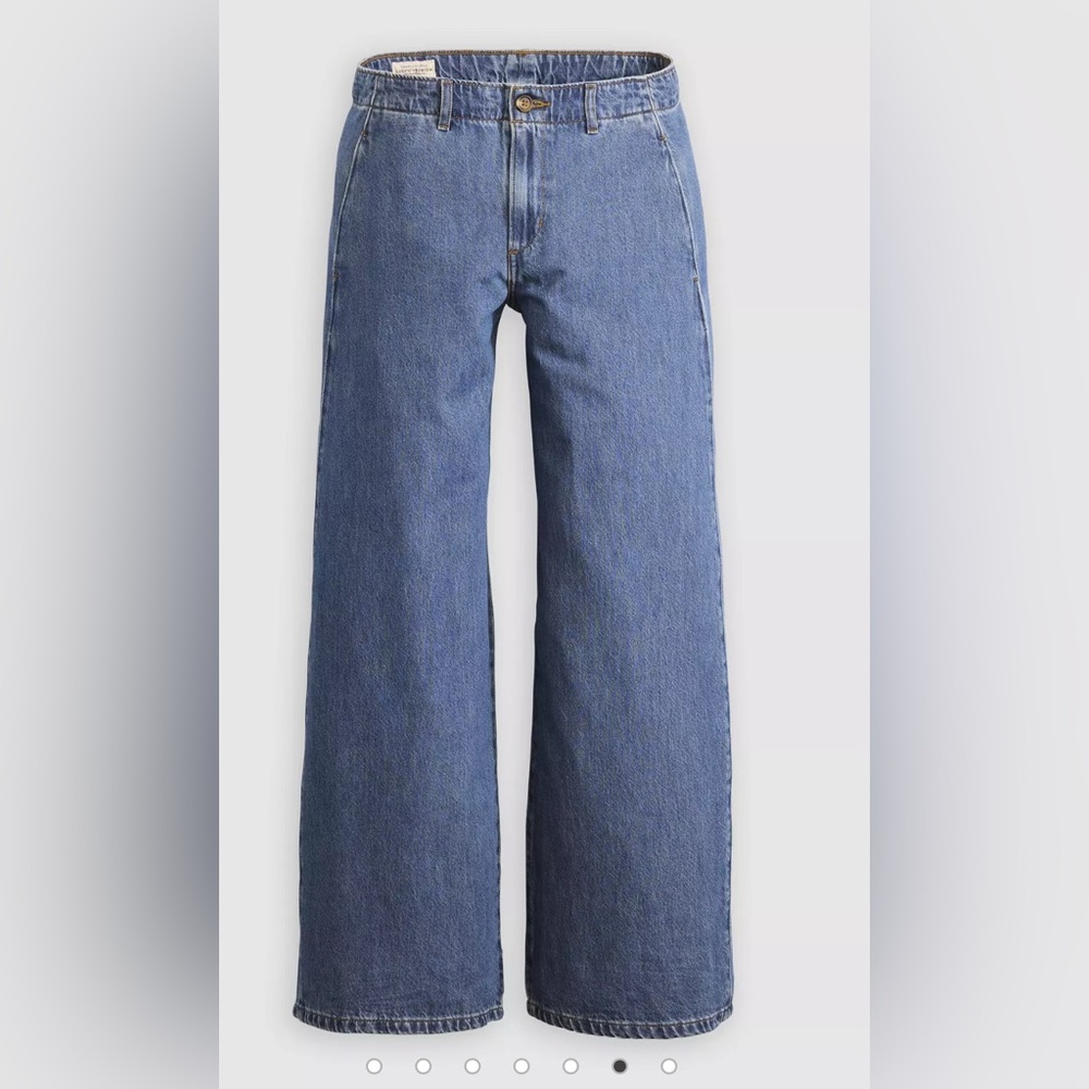 Levi's® Premium XL CHINO WOMEN'S JEANS in Big Yikes - Medium Wash - Picture 6 of 9